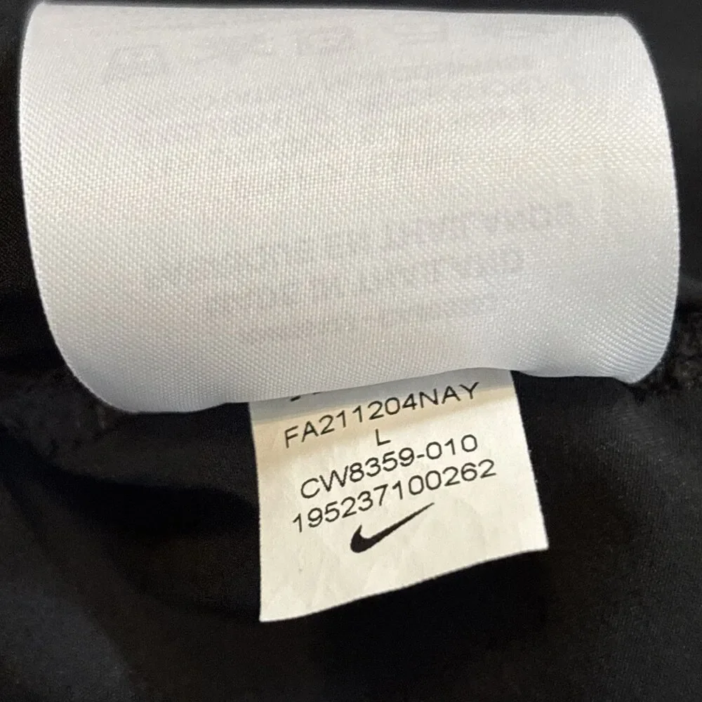 New York Jets Mens Large Button Snap Polo Nike Dri Fit On Field NFL Football - Picture 10 of 12